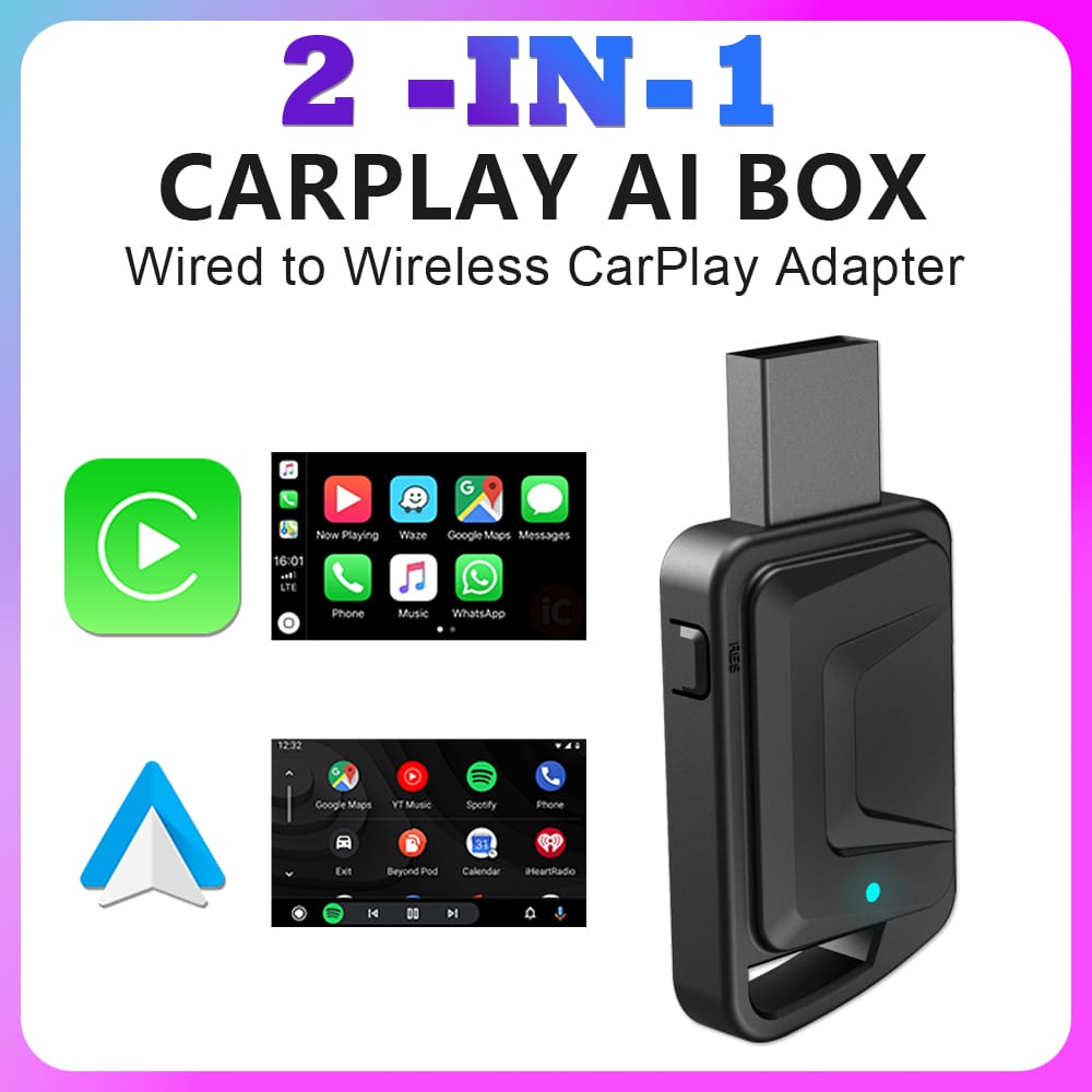 Apple car play & android auto wireless