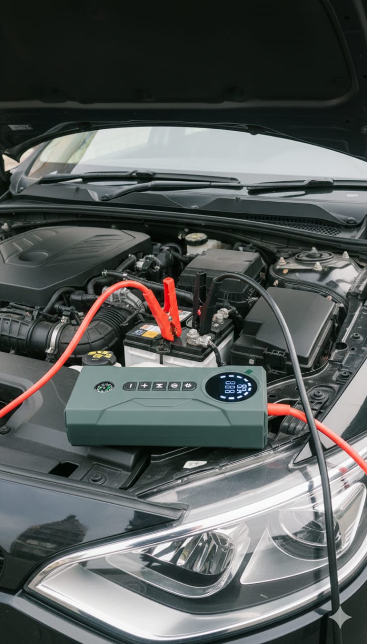 Jump Starter + air compressor